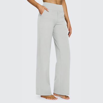 Loose High-Waist Business Casual Pants